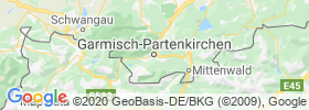 Garmisch Partenkirchen map